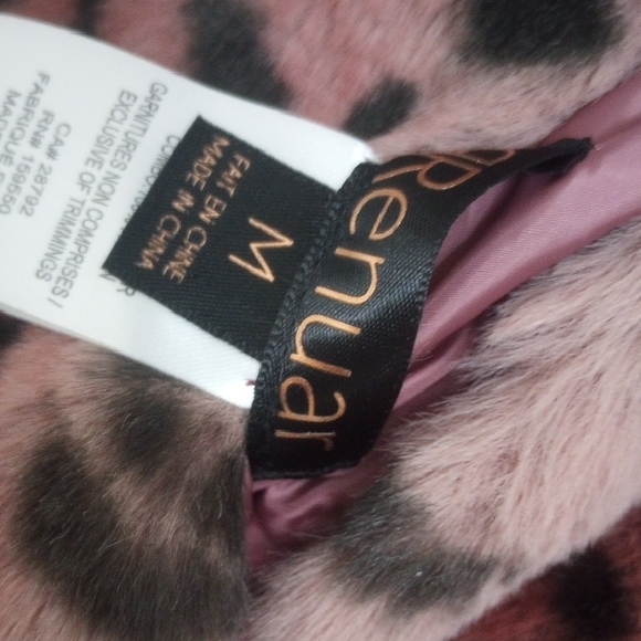 Renuar Stylish Brown Quilted Women's Jacket with Faux Fur Trim - Picture 3 of 13